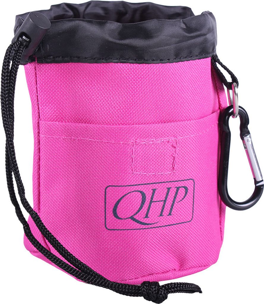 Belohnungsbeutel - Leckerlitasche Fuchsia/Navy