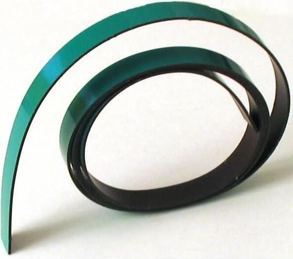 Magnetisches Band 1000x9x1mm moos