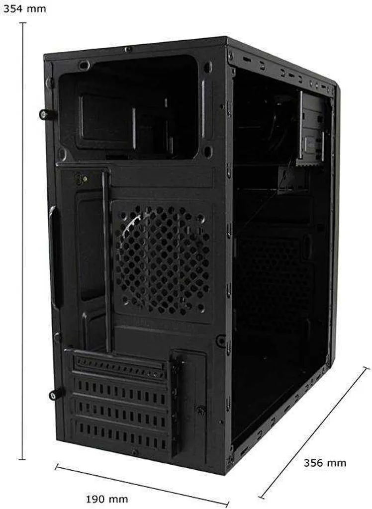 LC-Power 2015MB Boîtier Micro ATX Noir avec Connectivité USB 3.0 Rapide - 6
