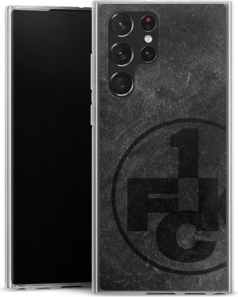 DeinDesign Handyhülle für Samsung Galaxy S22 Ultra Silikon Hülle Case Smartphone Schutzhülle 1. FC Kaiserslautern 1. FCK Beton
