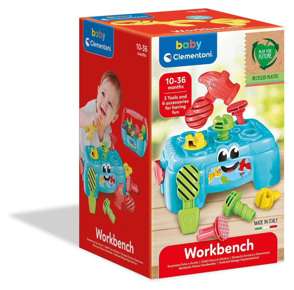 Clementoni 17042, 0,8 Jahr(e), Kunststoff, Mehrfarbig Produktbild 