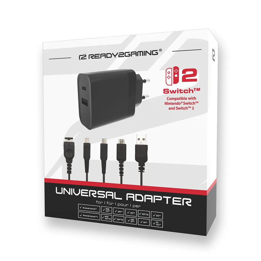Recensione Alimentatore Switch 2 Ready2Gaming 60W PD 3.0