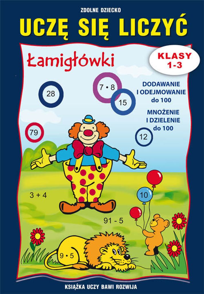 Uczę się liczyć Łamigłówki Klasy 1-3 - Beata Guzowska (Buch auf Polnisch)
