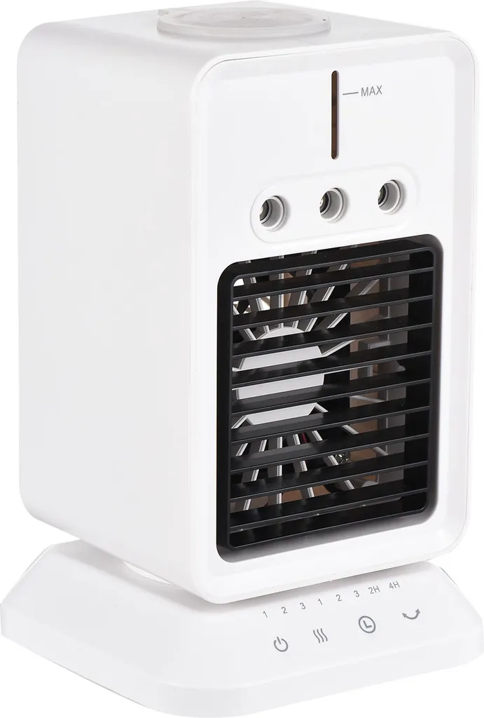 Mini refroidisseur d'air portable USB avec 3 vitesses et timer intégré - 2