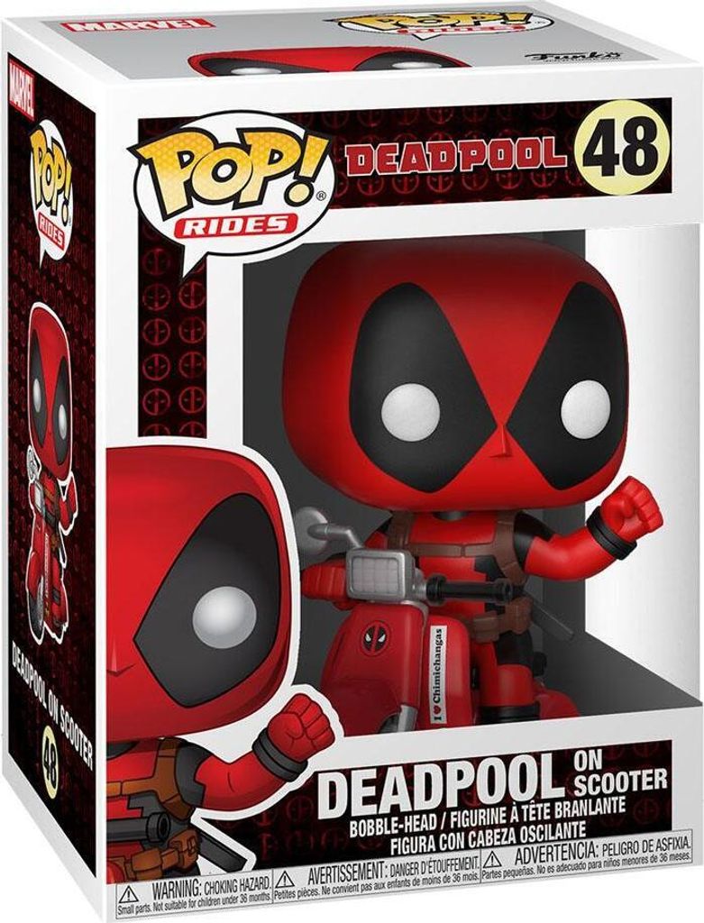 POP-Figur Marvel Deadpool & Scooter Produktbild 