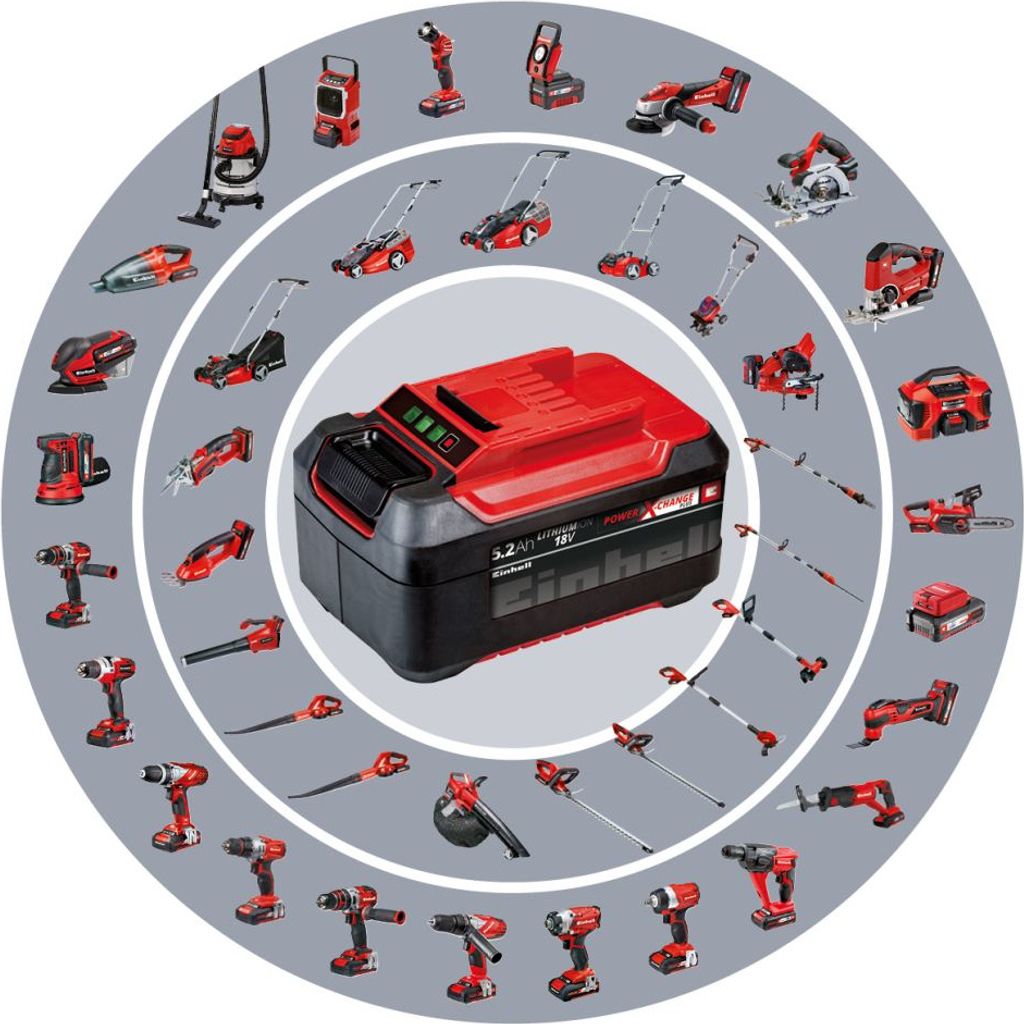 Akumulator Einhell 18 V 4 Ah Power-X-Change Zdjęcie produktu 12