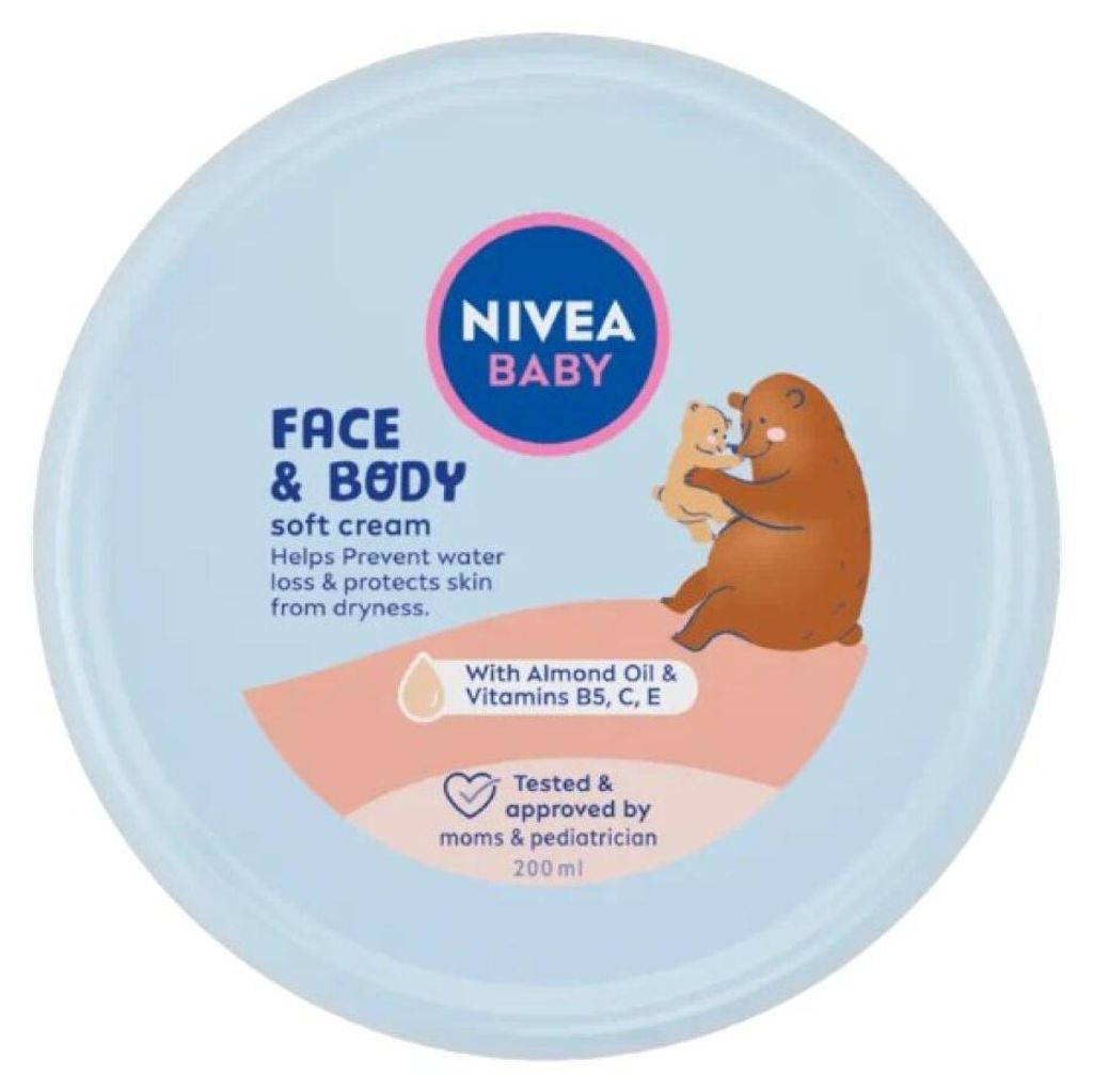 Nivea Baby Face & Body Soft Cream Produktbild 