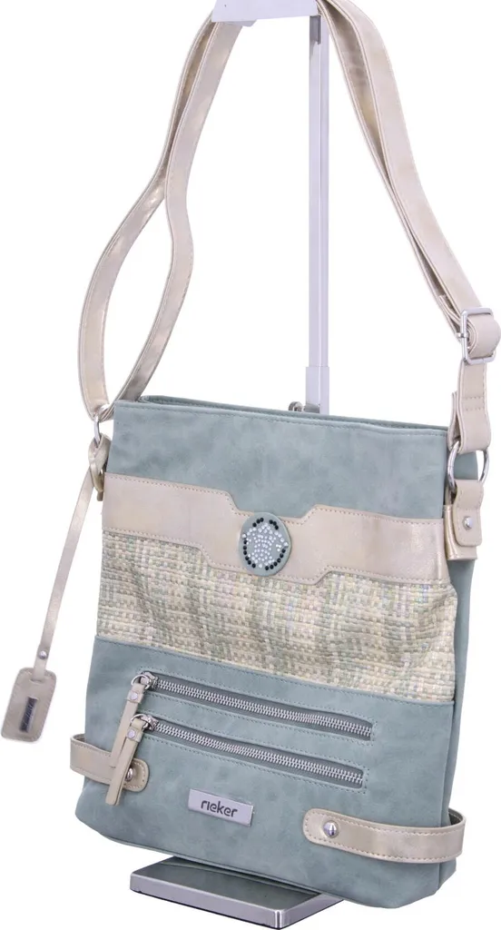 Sac à main vert Rieker pour femme format moyen élégant et moderne - 13