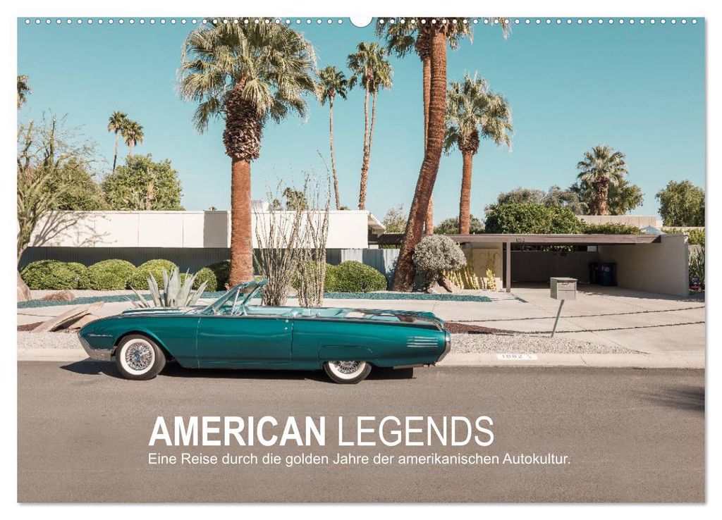 AMERICAN LEGENDS (Wandkalender 2027 DIN A2 quer), CALVENDO Monatskalender