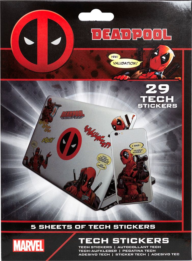 Tech Sticker - Deadpool Produktbild 