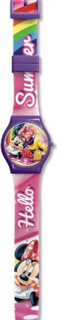 Minnie Mouse Kinder Uhr Armbanduhr Analog Rosa Produktbild 