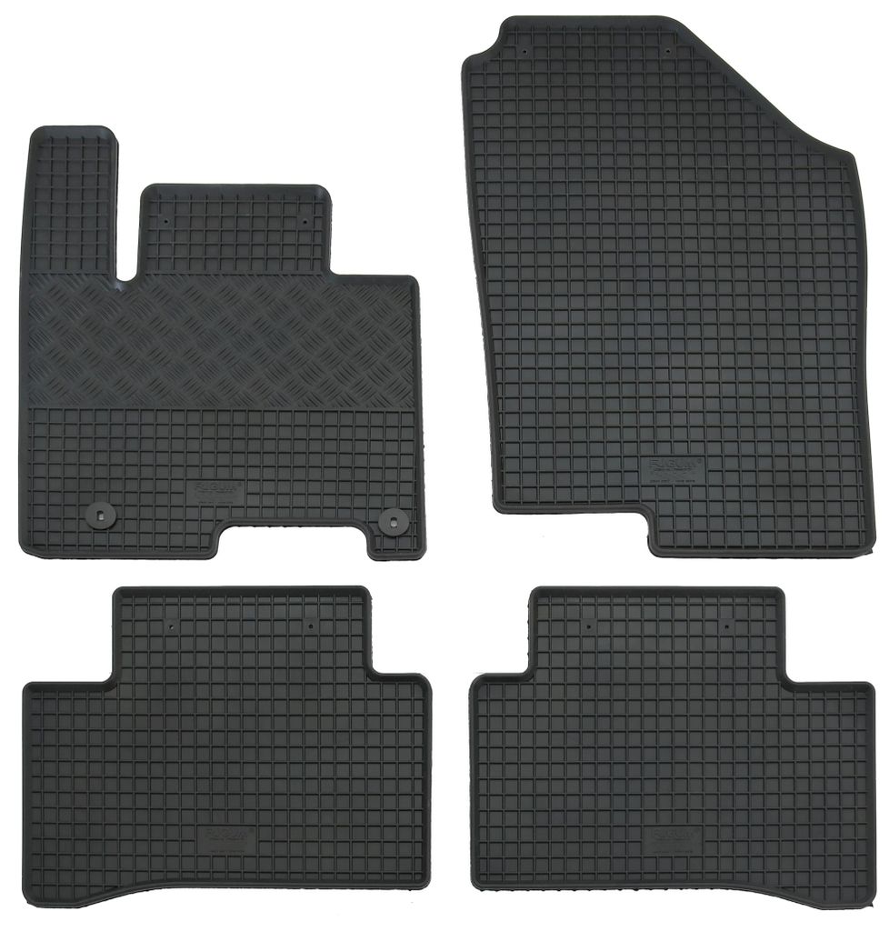 Gummifußmatten Set für Hyundai Tucson 4 NX4 (2020-, inkl MHEV), 4-teilig