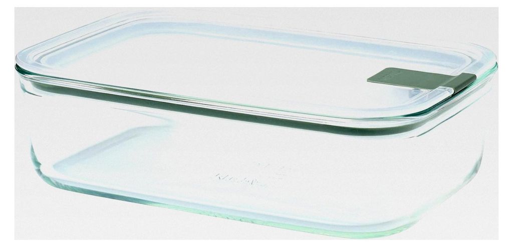 Glasbehälter mit Deckel EasyClip - Meal Prep Boxen - Geeignet für Mikrowelle, Dampfgarer, Ofen und Gefrierschrank - Luftdicht und auslaufsicher -...