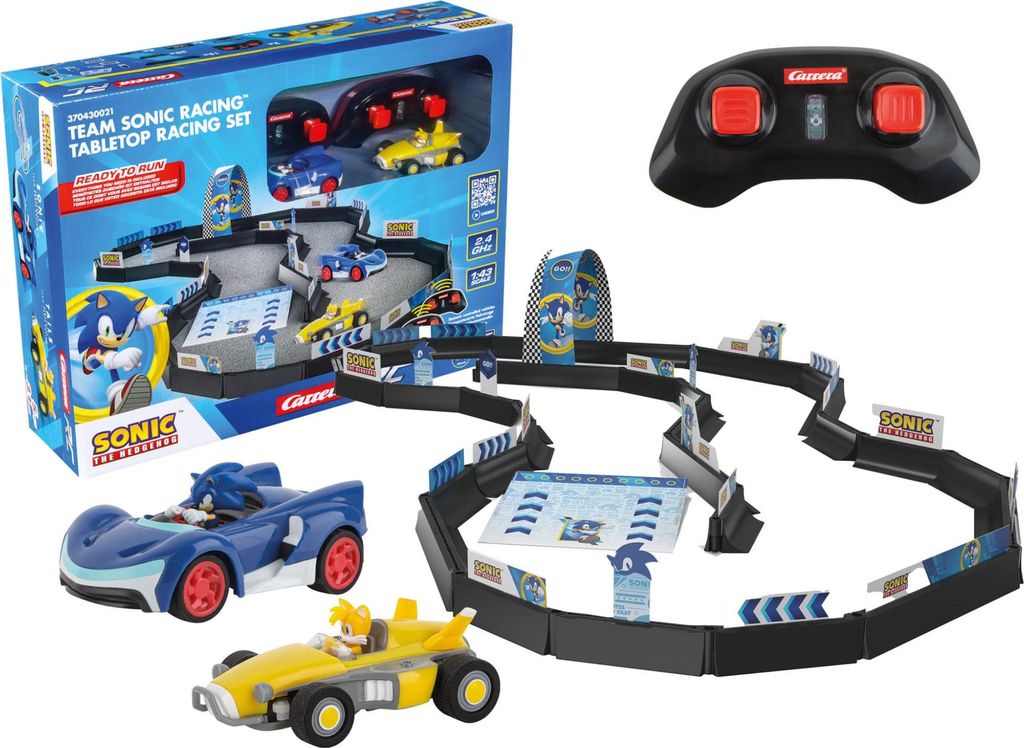 Carrera RC Team Sonic Racing™ Tafelraceset | Mini Productafbeelding 