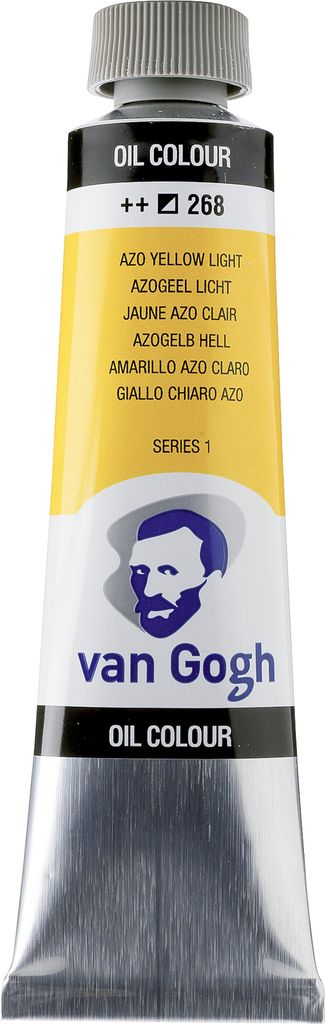 Van Gogh Ölfarbe Tube 40 ml Azogelb Hell 268