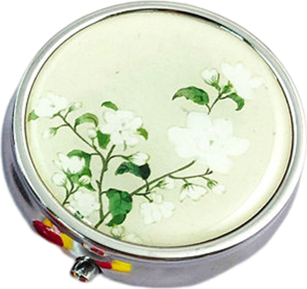 Pillendose mit Deckel, 3 unabhängige Gitter, gut versiegelt, feuchtigkeitsbeständig, staubdicht, große Kapazität, Tablet-Halter für Geschäfts...