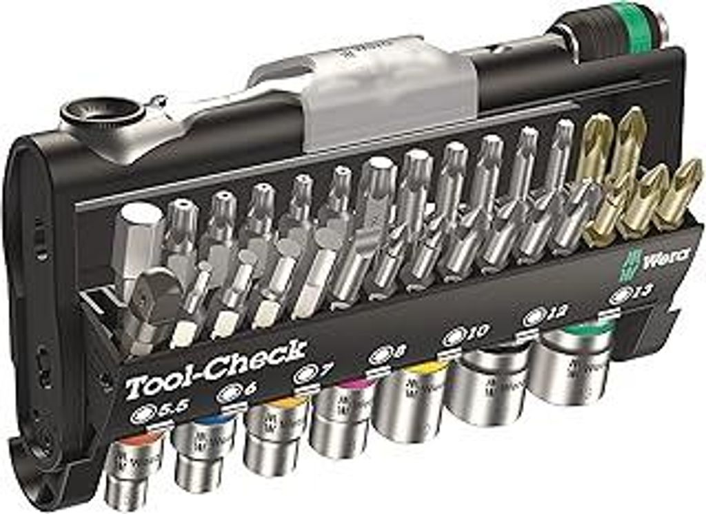 Wera 05073220001 Tool-Check 1 SB, Kompakt Werkzeug Satz, 38-teilig