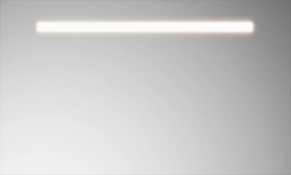 Miroir lumineux 100cm burgbad Eqio pour un maquillage et rasage précis