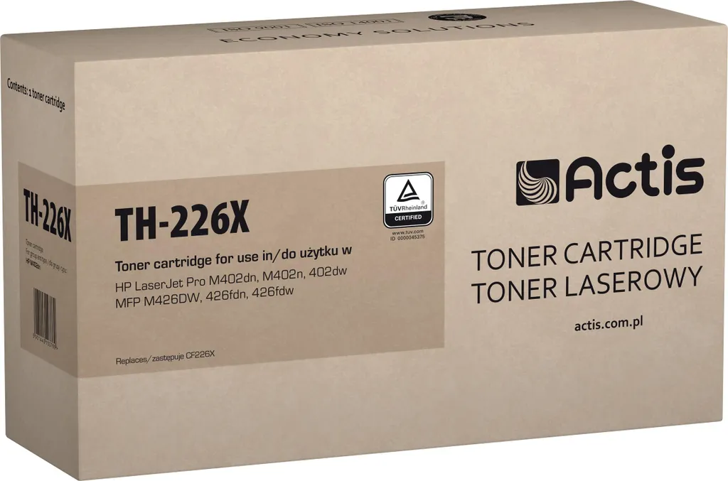 Toner d'impression de bureau noir TH-226X compatible HP 226X