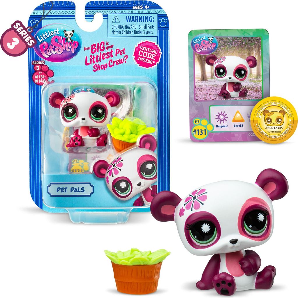 Littlest Pet Shop Figurka Seria 3 z Akcesorium Mix Immagine del prodotto 