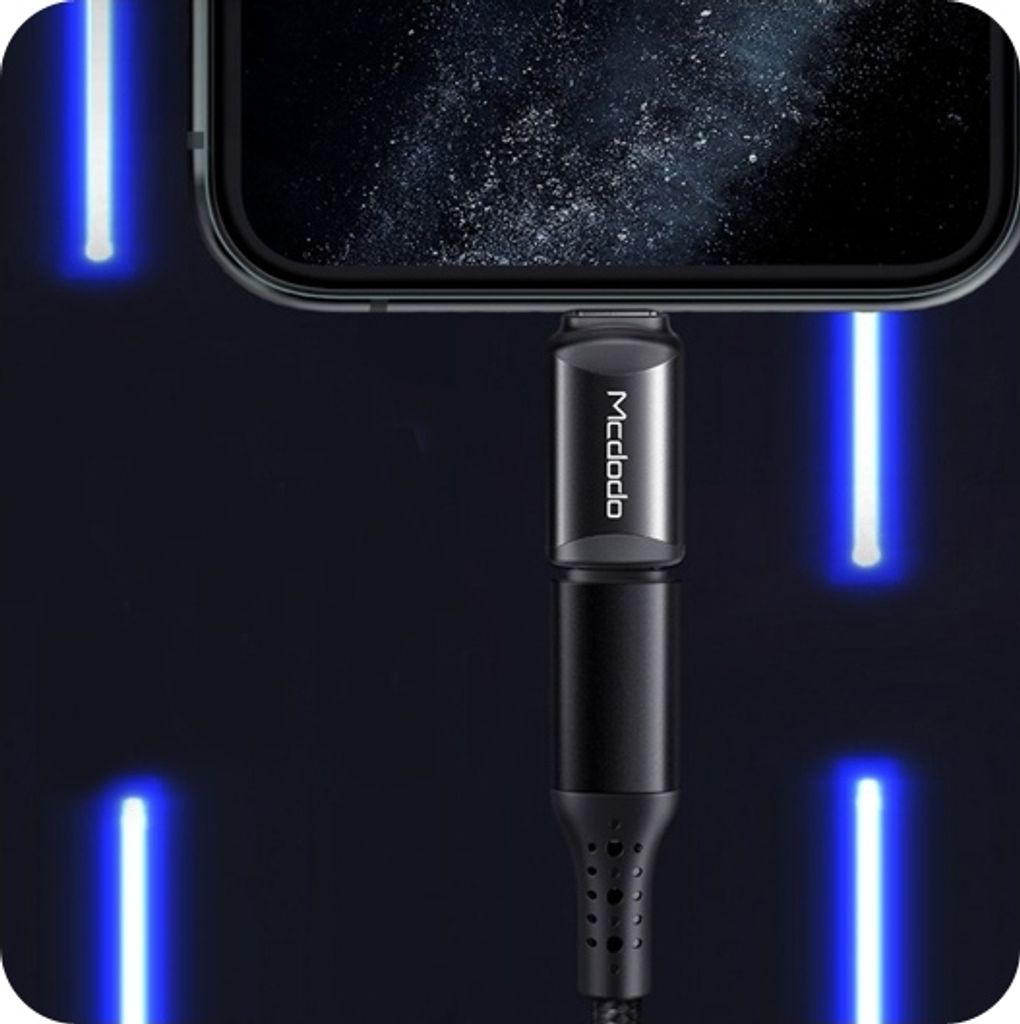 USB-C-auf-Lightning-Adapter, Mcdodo OT-7680 (černý) Obrázek produktu 4
