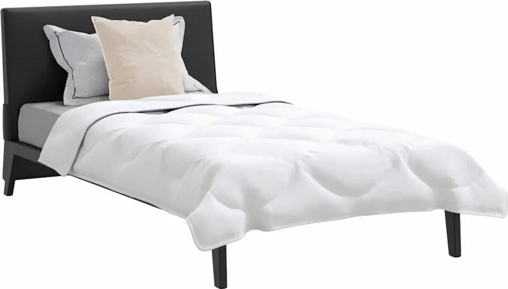 Parure de lit couette et oreiller blanc microfibre pour chambre enfant