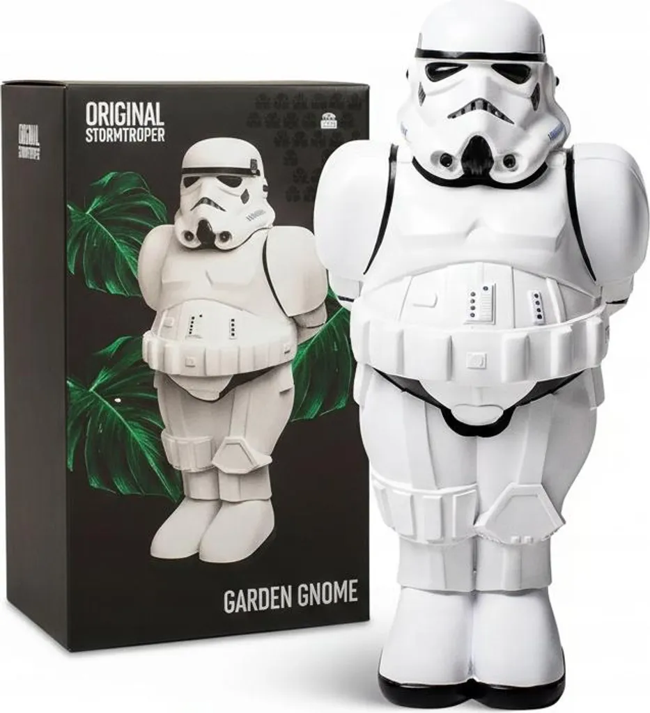 Figurine Stormtrooper 30 cm Original Gnome en Résine Haute Qualité Blanc