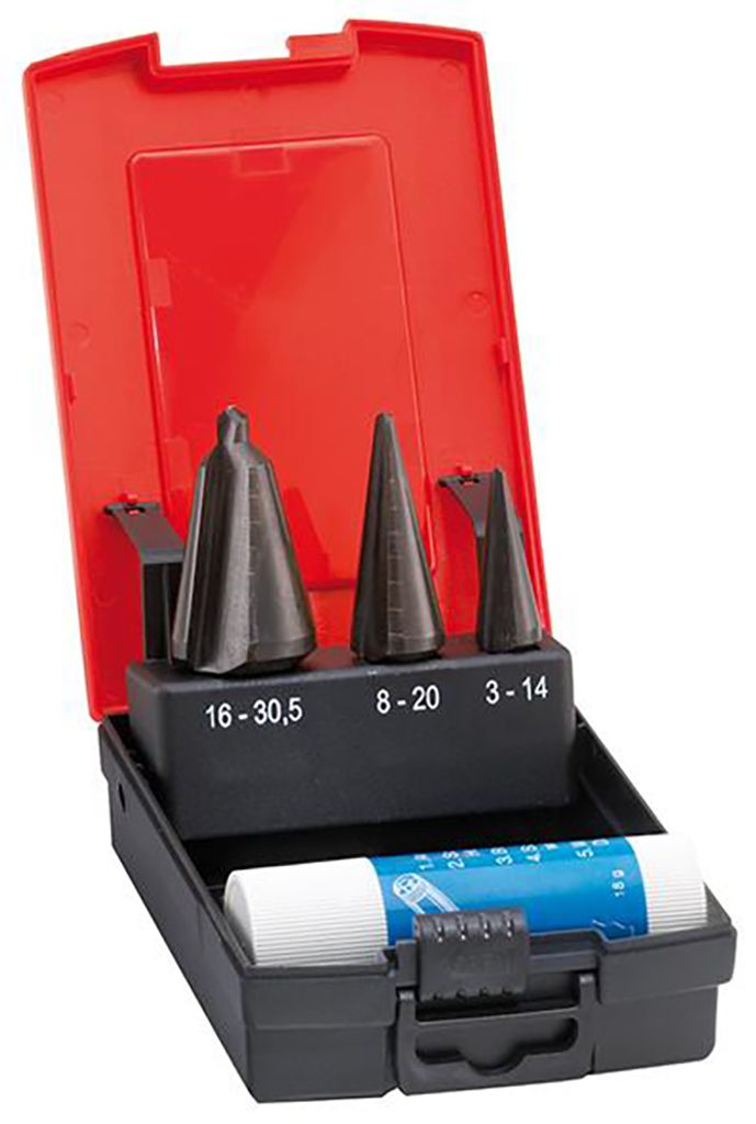 FORMAT Blechschälbohrersatz HSS 3 - 30,5 mm