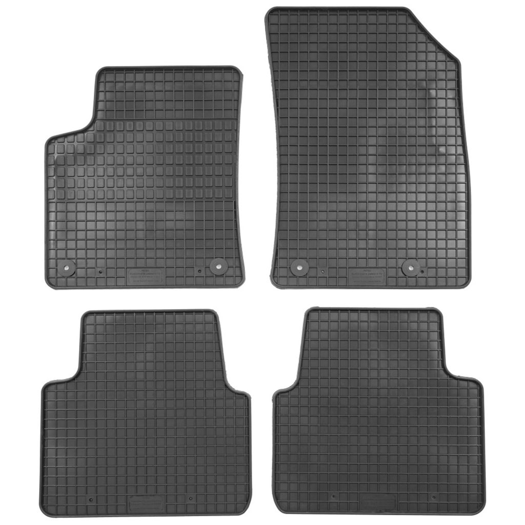 für Citroen C3 Aircross ab 11/2017 Passform PETEX Gummimatten 4-teilig schwarz Allwettermatten Gummifußmatten