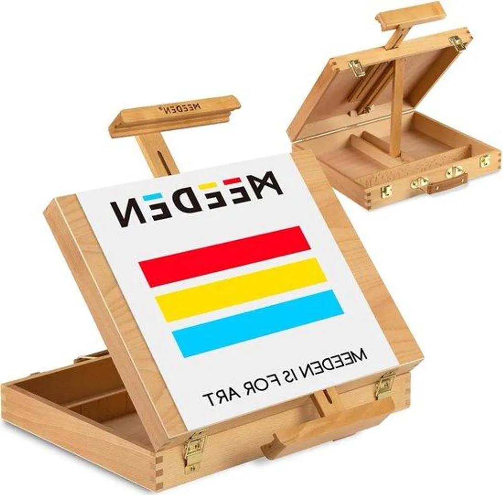 Gagnez de la place avec ce chevalet boîte 2-en-1 de 72 cm pour table