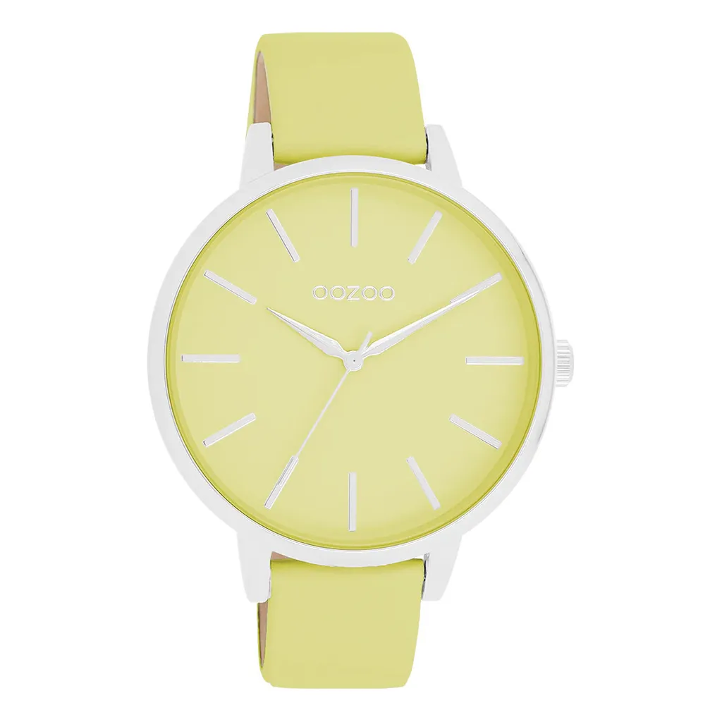 Montre Femme Élégante Oozoo Vert Pastel pour Tenue de Bureau et Sortie