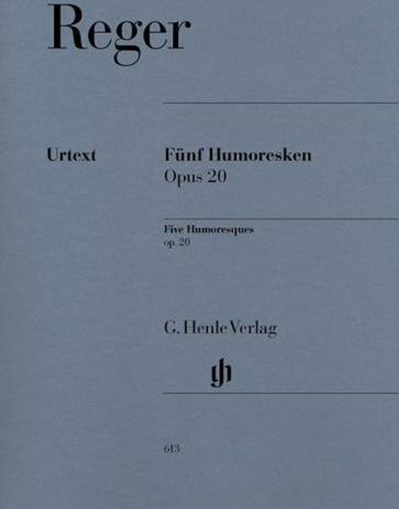 Fünf Humoresken für Klavier op. 20