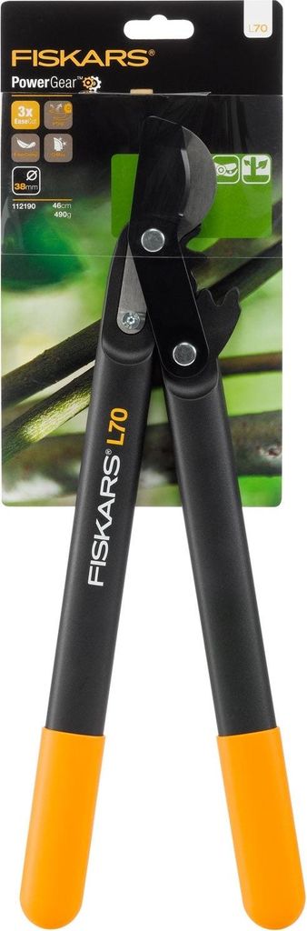 Fiskars 112190 PowerGear II Bypass-Getriebeastschere 45 cm Produktbild 