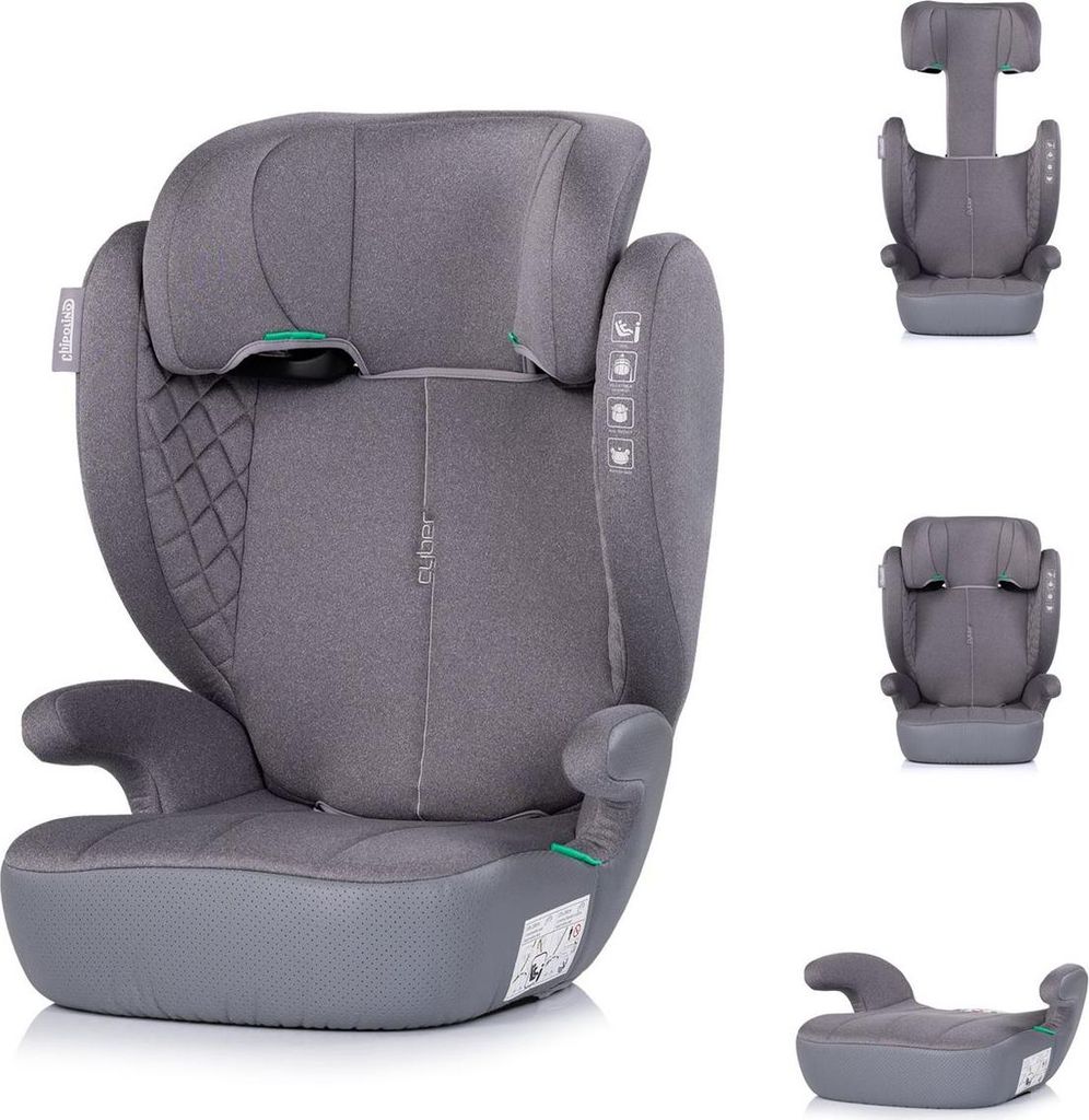 CHIPOLINO Autositz Cyber i-Size 100-150cm Platin