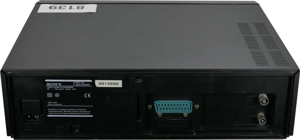 Sony SLV-E420VC Magnétoscope VHS avec Technologie Smart Engine Sony - 2