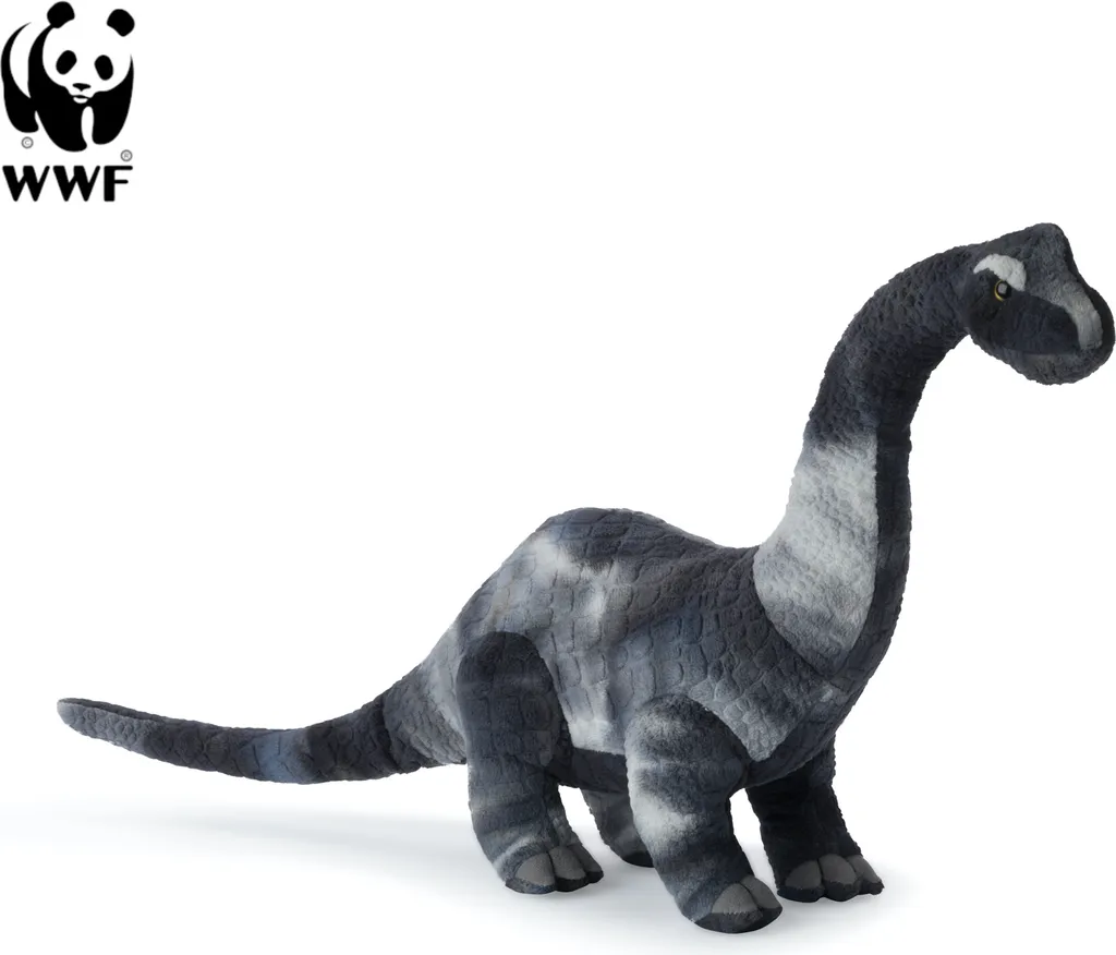 Grande Peluche Dinosaure Brachiosaurus 53 cm - Jouet Éveil WWF Design