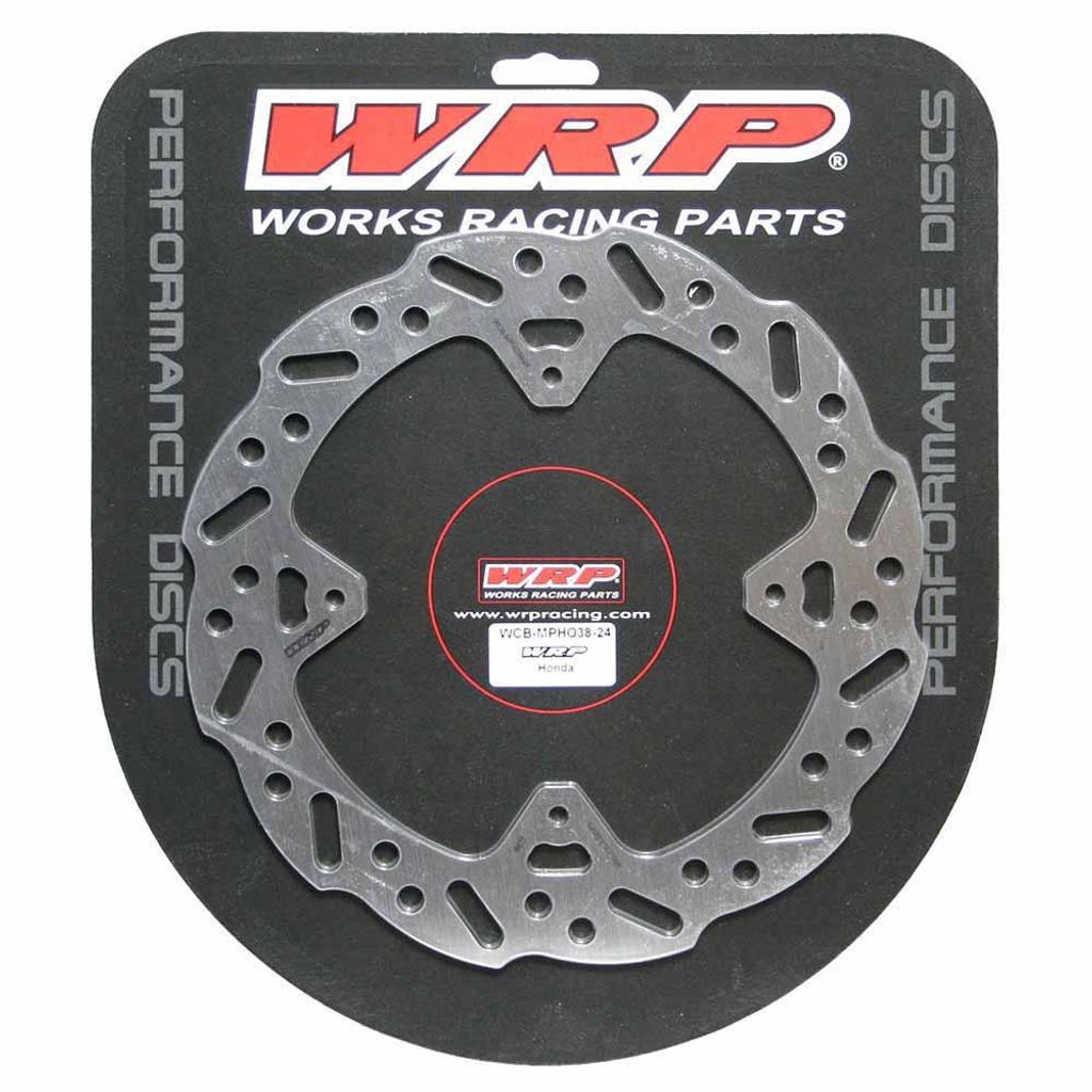 Wrp Fixed Rear Disc 240 Mm Honda Cr/cre/crf 2002-2018 Silver One Size