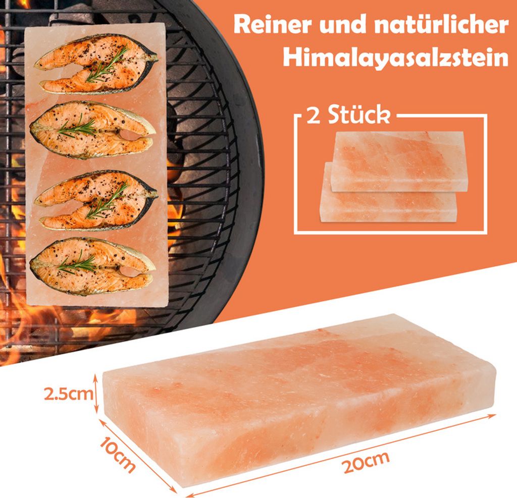 TolleTour Salzstein Mahlzeit Yakiniku Grillstein Produktbild 