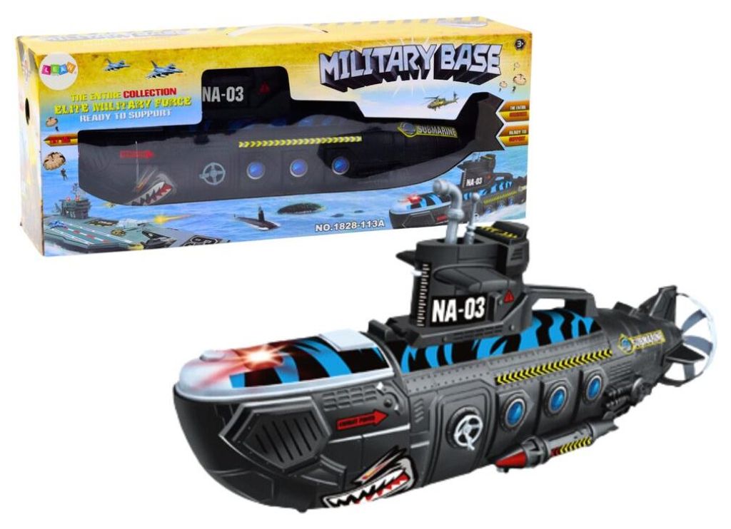 Leantoys Militär-U-Boot-Schwarzlichtgeräusche Produktbild 