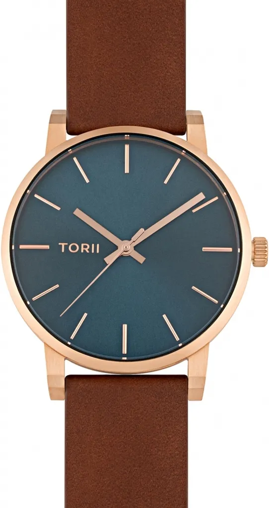 Montre Analogique pour Homme Classique Bleu Marine au Design Épuré