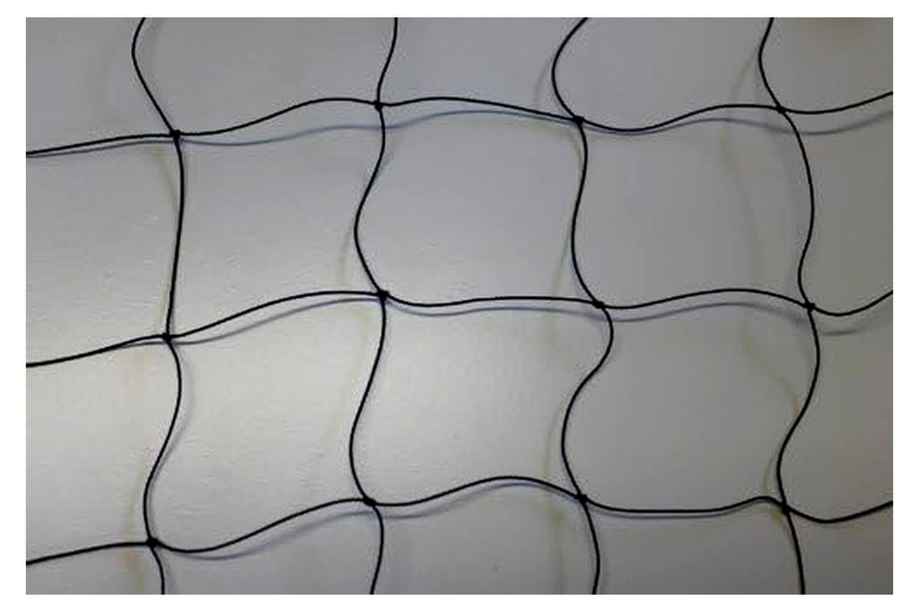 Teichnetz Teichschutznetz Vogelschutznetz Laubnetz schwarz Masche 8 cm Stärke: 1,2 mm Breite: 6,00 m Meterware