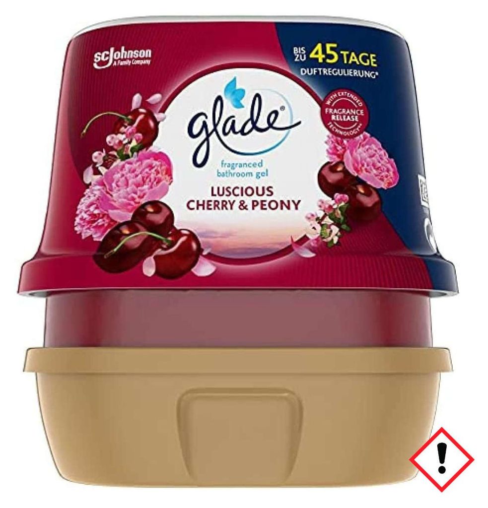 Glade, Luscious cherry & peony, Żelowy odświeżacz, 180g Zdjęcie produktu 
