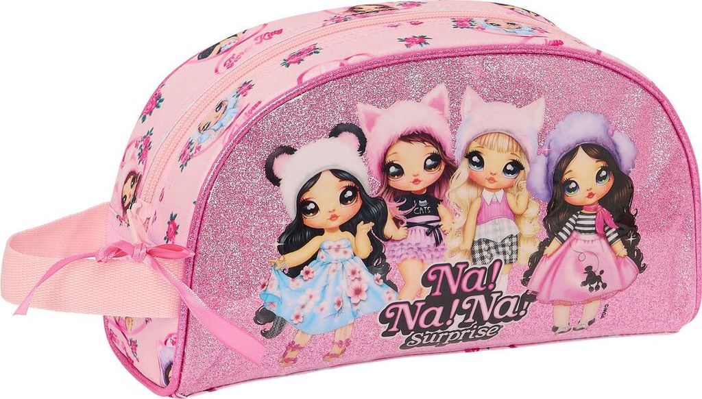 Kulturbeutel für die Schule Na!Na!Na! Surprise Fabulous Rosa 26 x 16 x 9 cm