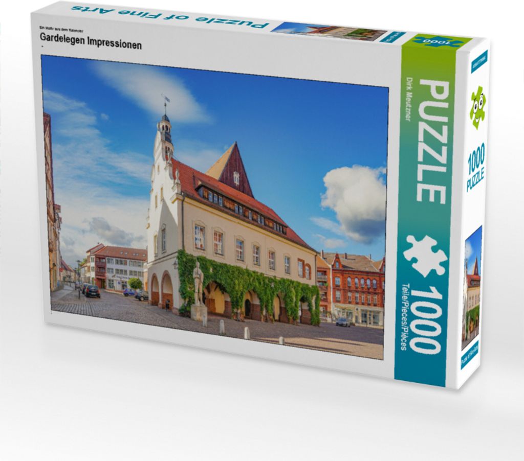 CALVENDO Puzzle Ein Motiv aus dem Kalender Gardelegen Impressionen | 1000 Teile Lege-Größe 64x48cm Foto-Puzzle für glückliche Stunden