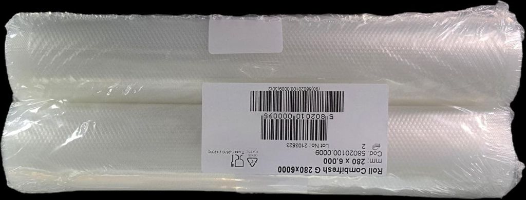 Roston Vakuumbeutel strukturiert 280x6000 mm 28x600 cm (2 Rollen)