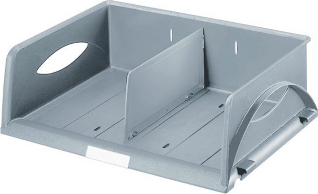 Leitz Sorty Ablagekorb Querformat A4 Maxi, Grau