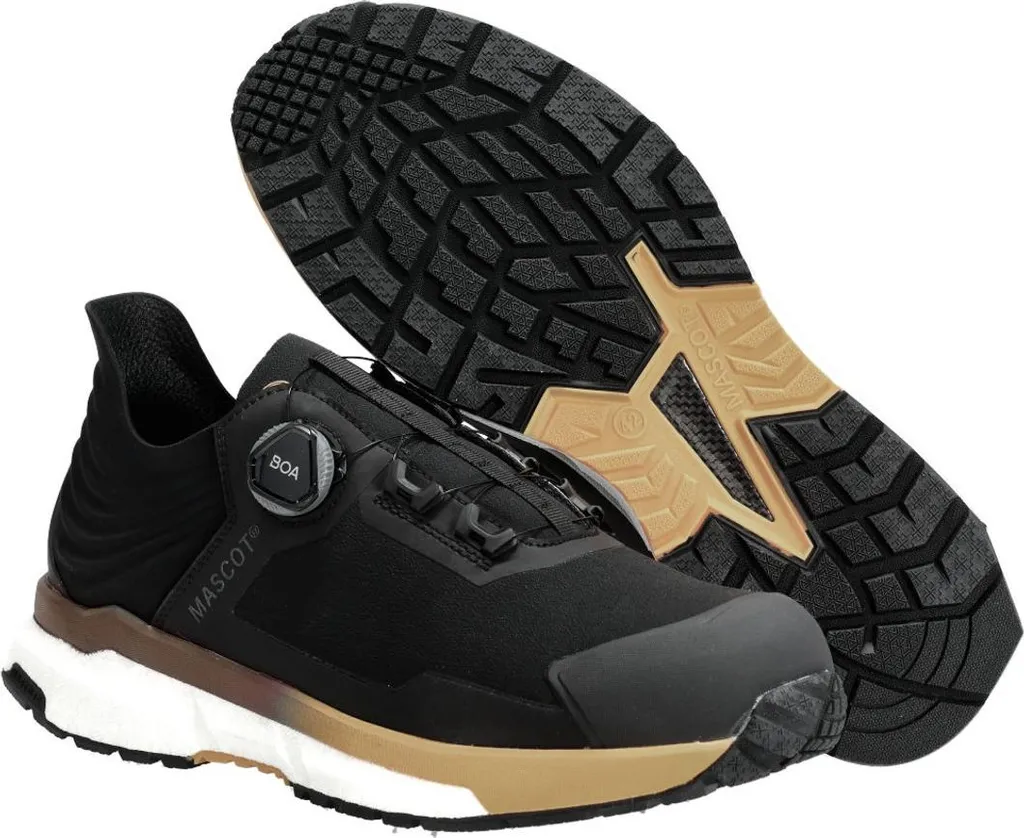 Chaussures de sécurité MASCOT F1680-704-0956 noir et beige sable 39