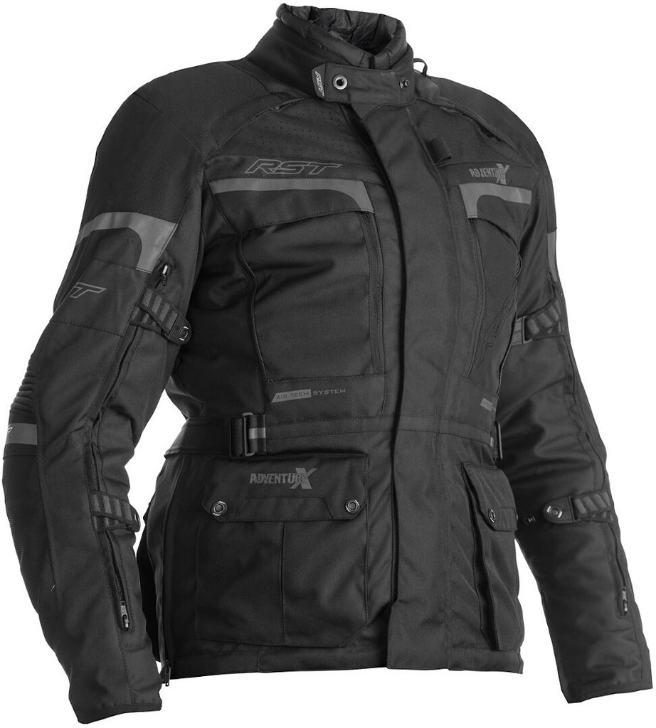 RST Adventure-X CE Textil-Jacke Schwarz Größe XS Damen