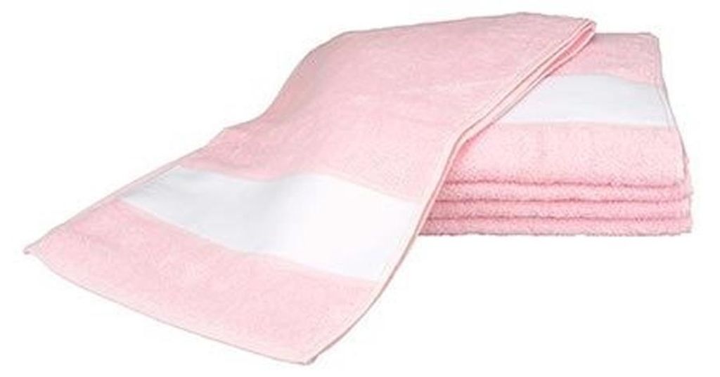 ARTG - Sport-Handtuch "Subli-Me" LT2255 (Einheitsgröße) (Hellrosa)