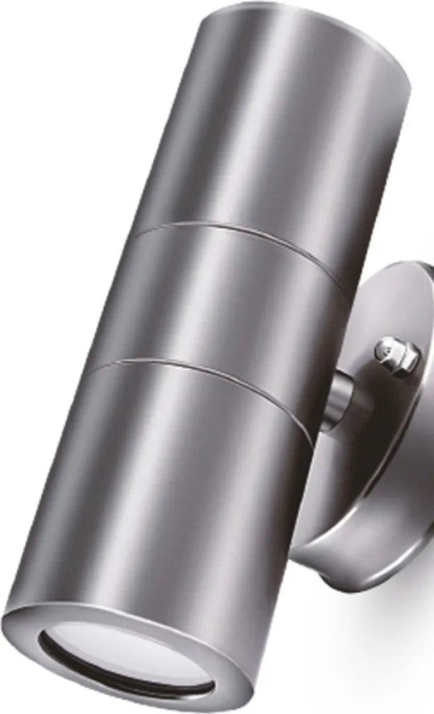 Applique Esterno Braytron RITA Acciaio Inox IP44 - 2x LED GU10 5W